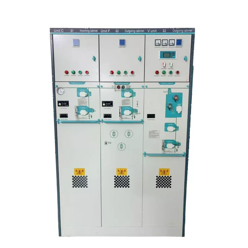 Orta Gərginlikli SF6 Tam İzolyasiyalı Möhürlənmiş Elektrik Halqası Əsas Blok Kompakt Kommutator
